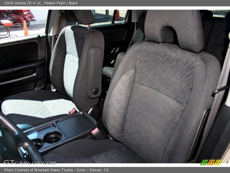 Pewter Pearl / Black 2006 Honda CR-V LX
