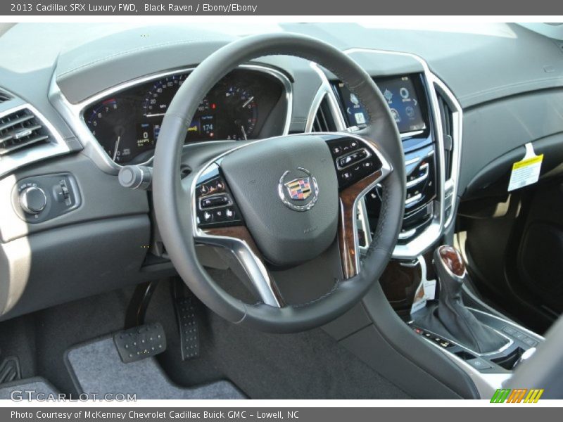 Black Raven / Ebony/Ebony 2013 Cadillac SRX Luxury FWD