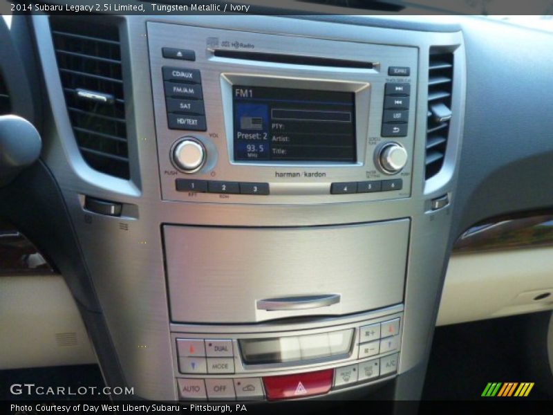 Tungsten Metallic / Ivory 2014 Subaru Legacy 2.5i Limited