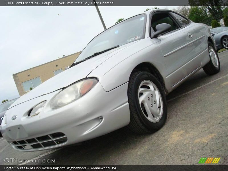 Silver Frost Metallic / Dark Charcoal 2001 Ford Escort ZX2 Coupe