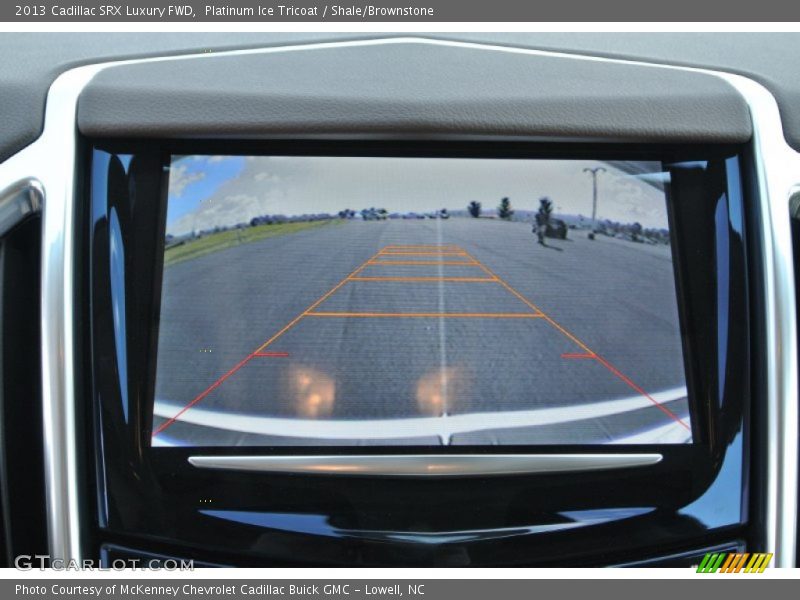 Platinum Ice Tricoat / Shale/Brownstone 2013 Cadillac SRX Luxury FWD