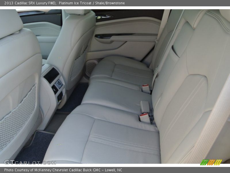 Platinum Ice Tricoat / Shale/Brownstone 2013 Cadillac SRX Luxury FWD
