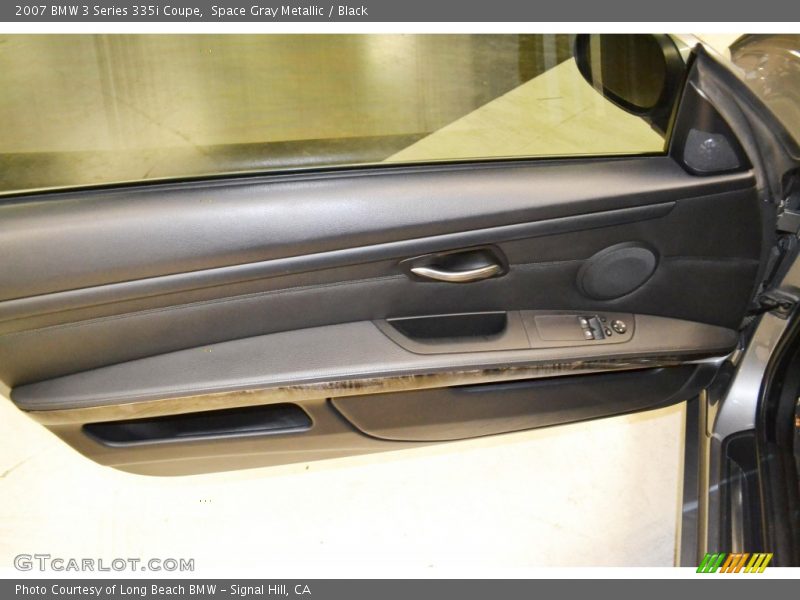 Space Gray Metallic / Black 2007 BMW 3 Series 335i Coupe