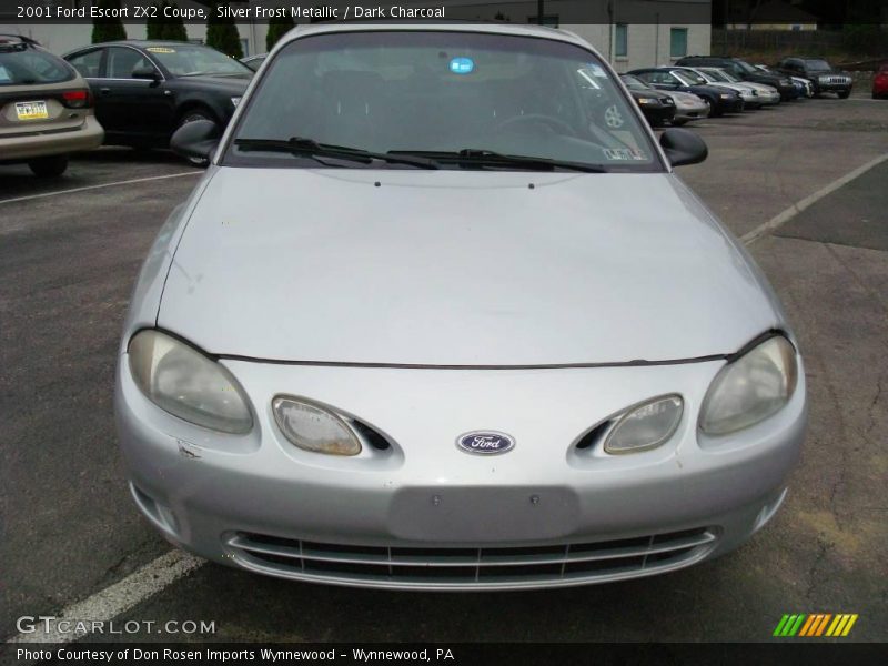Silver Frost Metallic / Dark Charcoal 2001 Ford Escort ZX2 Coupe