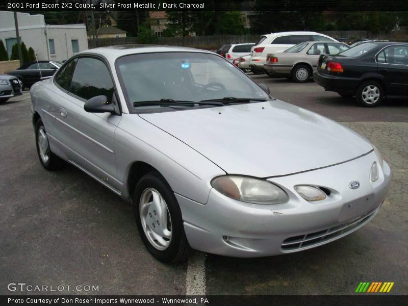 Silver Frost Metallic / Dark Charcoal 2001 Ford Escort ZX2 Coupe