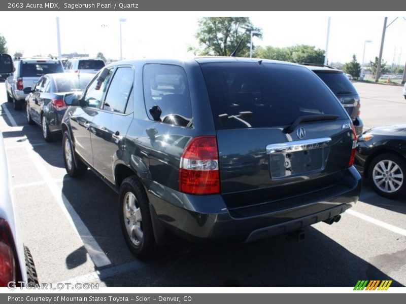 Sagebrush Pearl / Quartz 2003 Acura MDX