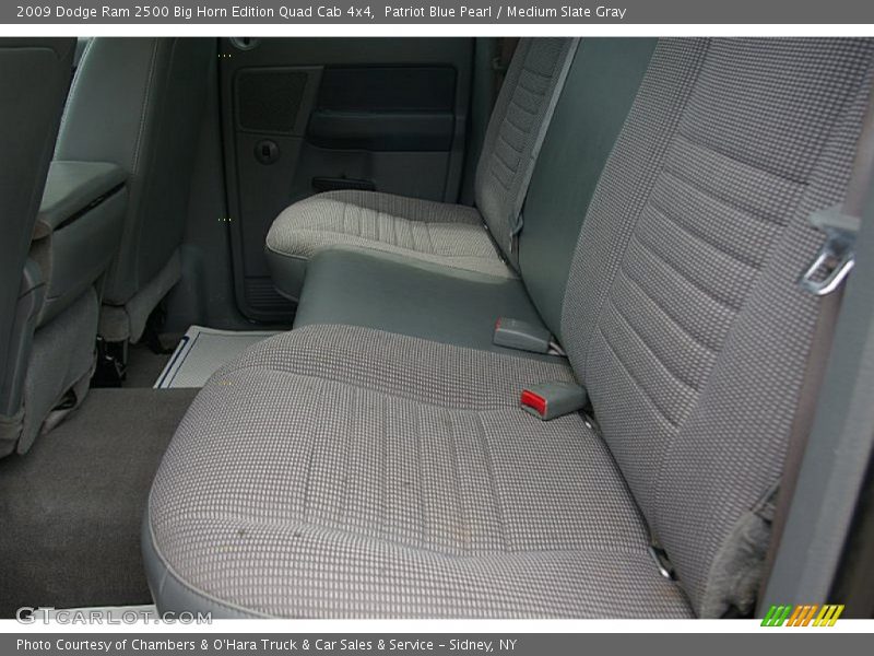 Patriot Blue Pearl / Medium Slate Gray 2009 Dodge Ram 2500 Big Horn Edition Quad Cab 4x4