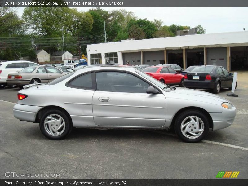 Silver Frost Metallic / Dark Charcoal 2001 Ford Escort ZX2 Coupe
