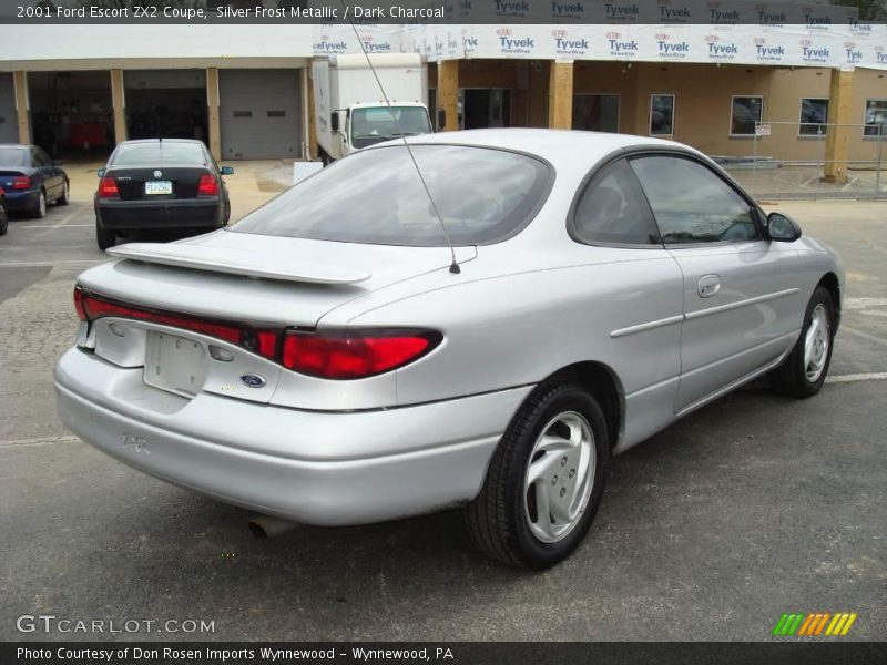 Silver Frost Metallic / Dark Charcoal 2001 Ford Escort ZX2 Coupe