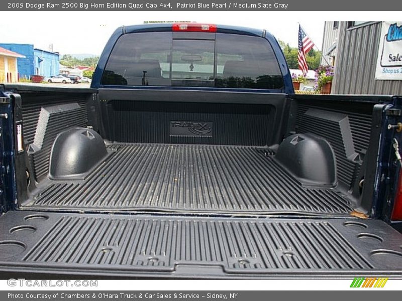 Patriot Blue Pearl / Medium Slate Gray 2009 Dodge Ram 2500 Big Horn Edition Quad Cab 4x4