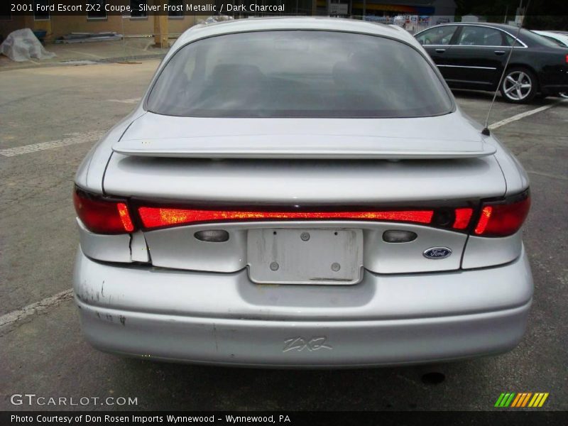 Silver Frost Metallic / Dark Charcoal 2001 Ford Escort ZX2 Coupe