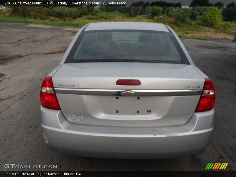Silverstone Metallic / Ebony Black 2006 Chevrolet Malibu LT V6 Sedan