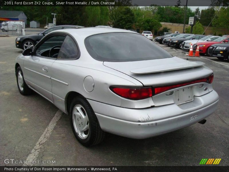 Silver Frost Metallic / Dark Charcoal 2001 Ford Escort ZX2 Coupe