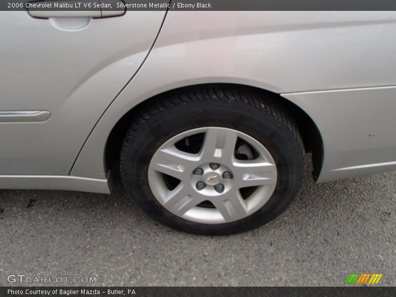 Silverstone Metallic / Ebony Black 2006 Chevrolet Malibu LT V6 Sedan