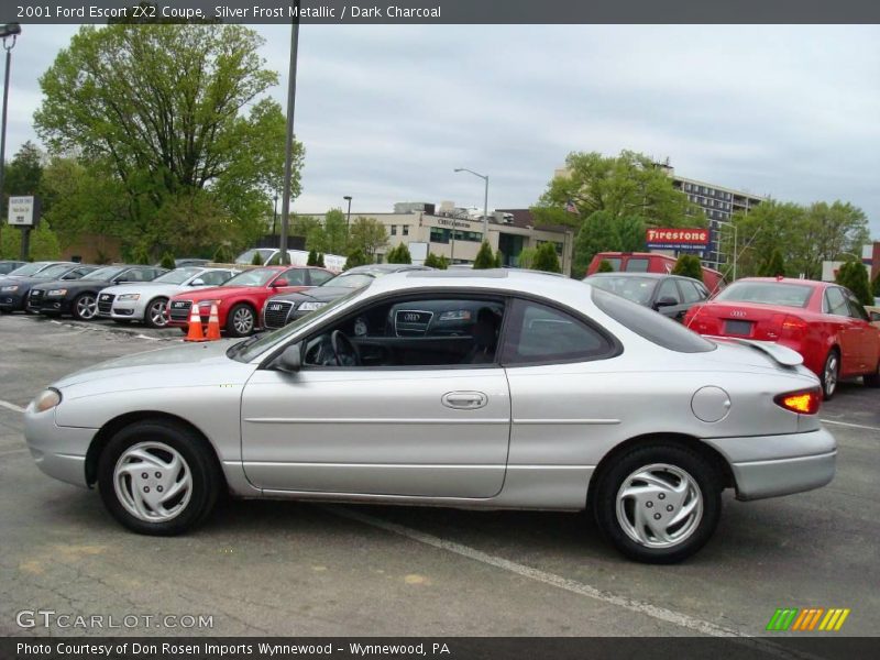 Silver Frost Metallic / Dark Charcoal 2001 Ford Escort ZX2 Coupe