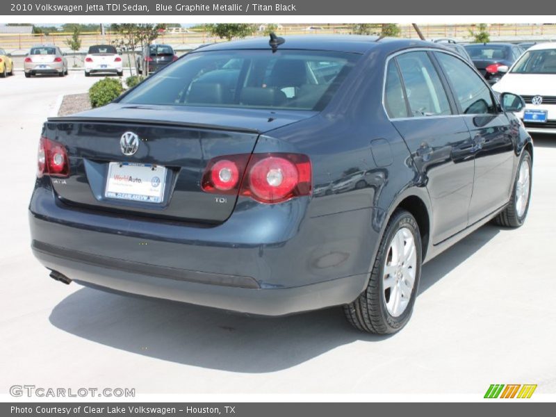 Blue Graphite Metallic / Titan Black 2010 Volkswagen Jetta TDI Sedan