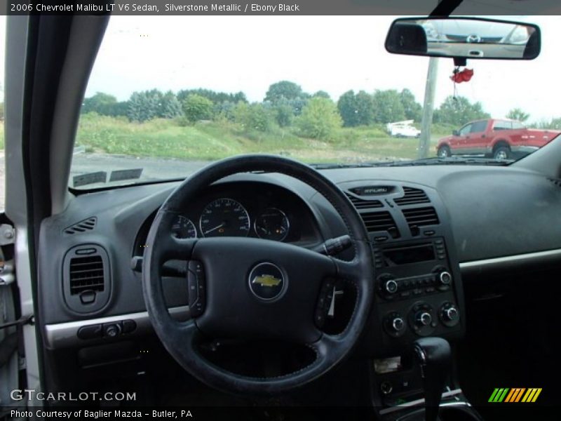 Silverstone Metallic / Ebony Black 2006 Chevrolet Malibu LT V6 Sedan