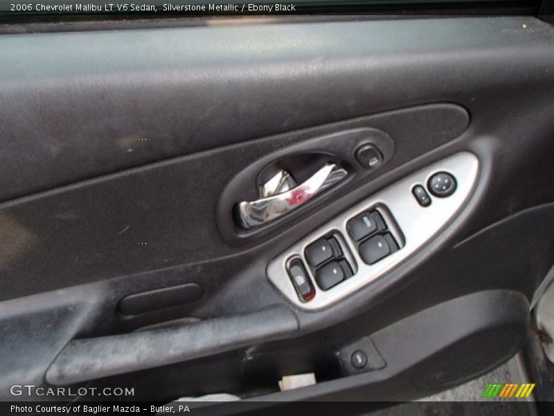 Silverstone Metallic / Ebony Black 2006 Chevrolet Malibu LT V6 Sedan