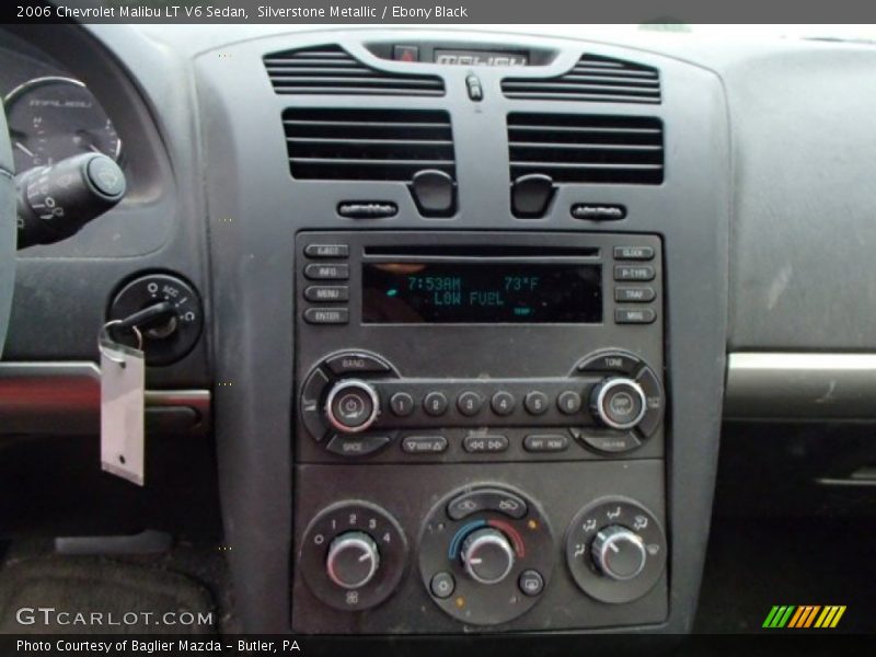 Silverstone Metallic / Ebony Black 2006 Chevrolet Malibu LT V6 Sedan