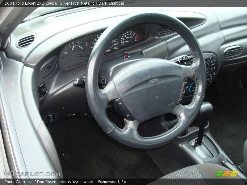 Silver Frost Metallic / Dark Charcoal 2001 Ford Escort ZX2 Coupe
