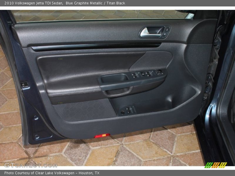 Blue Graphite Metallic / Titan Black 2010 Volkswagen Jetta TDI Sedan