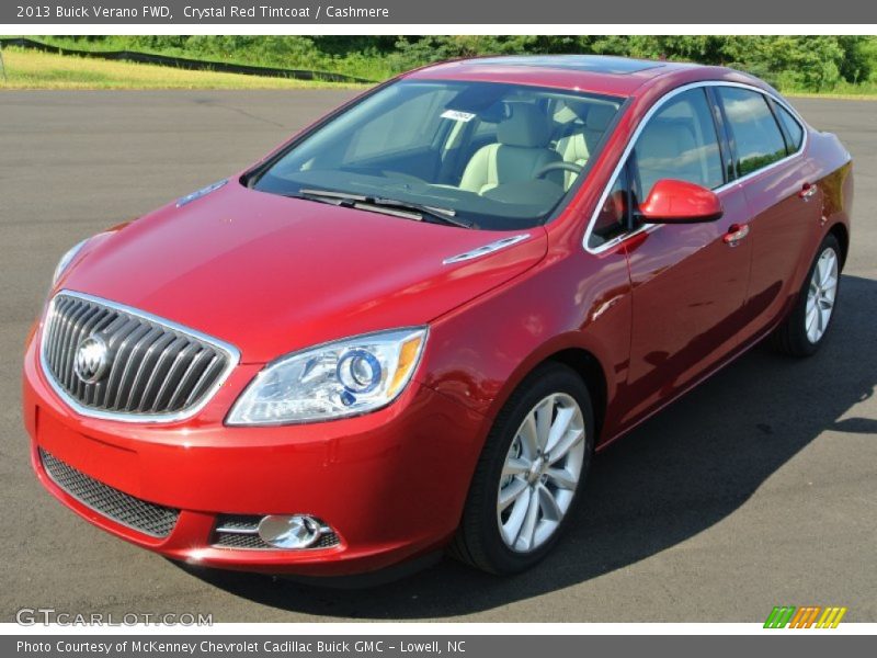 Crystal Red Tintcoat / Cashmere 2013 Buick Verano FWD