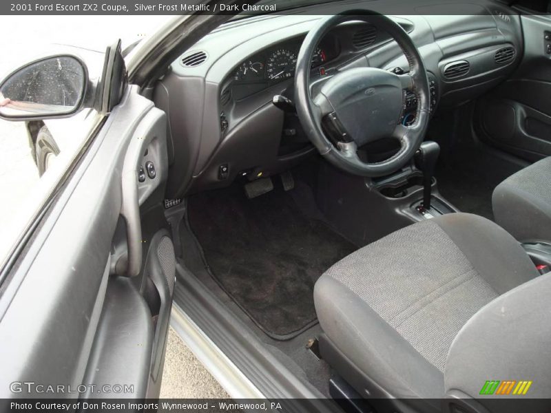 Silver Frost Metallic / Dark Charcoal 2001 Ford Escort ZX2 Coupe
