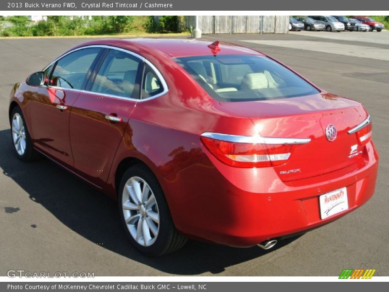 Crystal Red Tintcoat / Cashmere 2013 Buick Verano FWD
