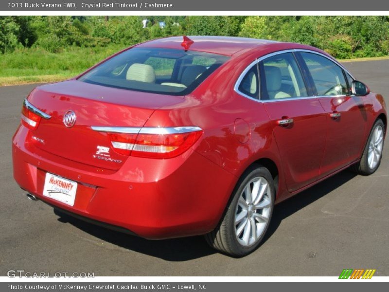 Crystal Red Tintcoat / Cashmere 2013 Buick Verano FWD