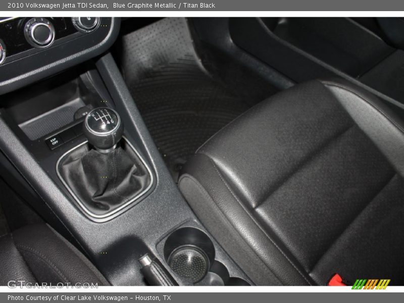 Blue Graphite Metallic / Titan Black 2010 Volkswagen Jetta TDI Sedan