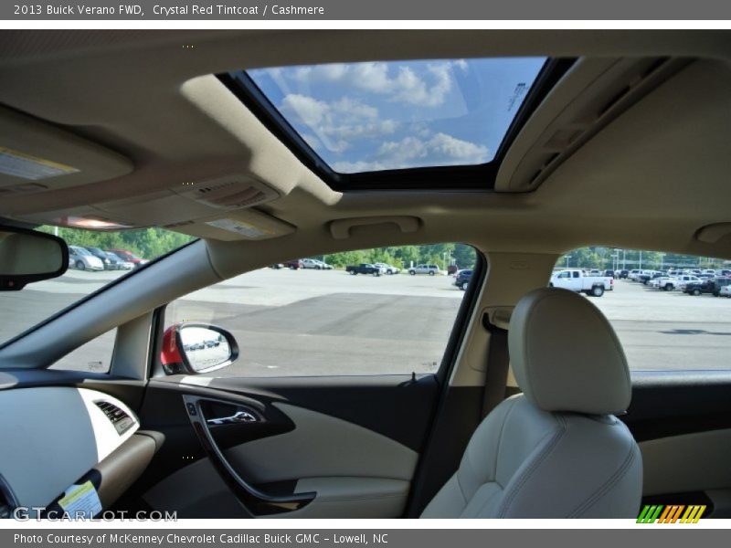 Crystal Red Tintcoat / Cashmere 2013 Buick Verano FWD