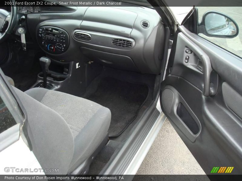 Silver Frost Metallic / Dark Charcoal 2001 Ford Escort ZX2 Coupe