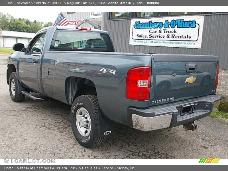 Blue Granite Metallic / Dark Titanium 2009 Chevrolet Silverado 2500HD LS Regular Cab 4x4