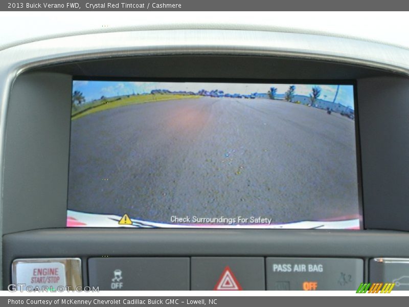 Crystal Red Tintcoat / Cashmere 2013 Buick Verano FWD