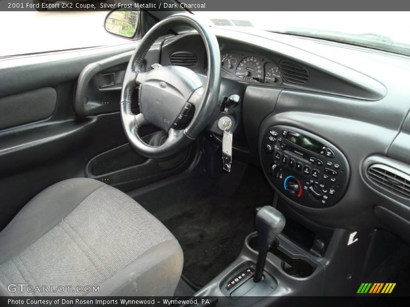 Silver Frost Metallic / Dark Charcoal 2001 Ford Escort ZX2 Coupe