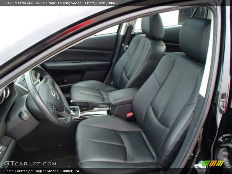  2012 MAZDA6 s Grand Touring Sedan Black Interior