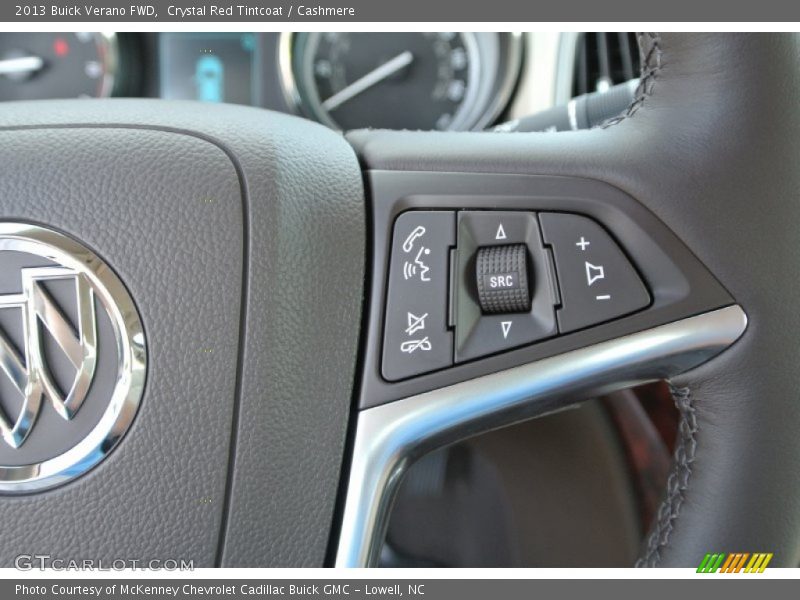 Crystal Red Tintcoat / Cashmere 2013 Buick Verano FWD