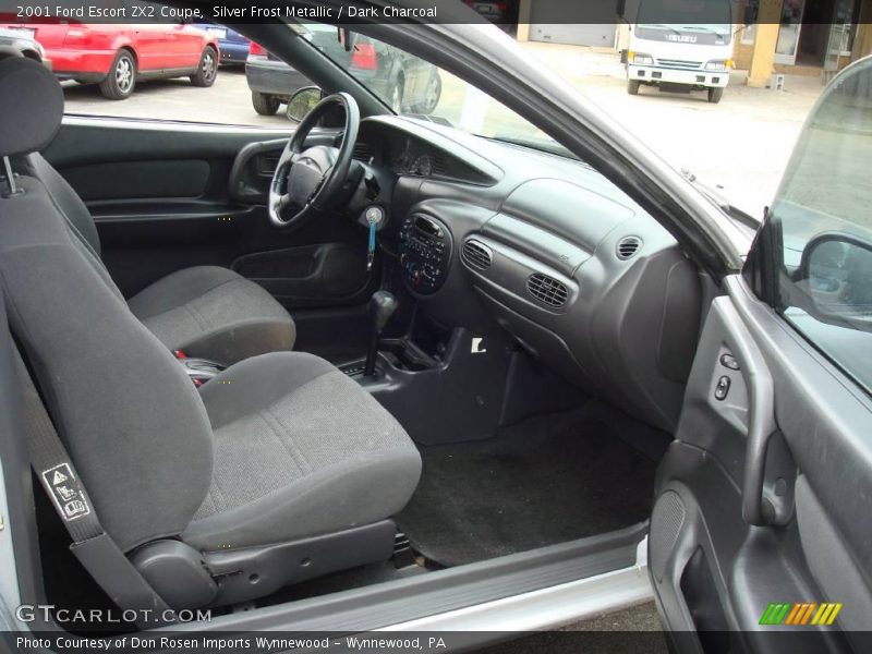 Silver Frost Metallic / Dark Charcoal 2001 Ford Escort ZX2 Coupe