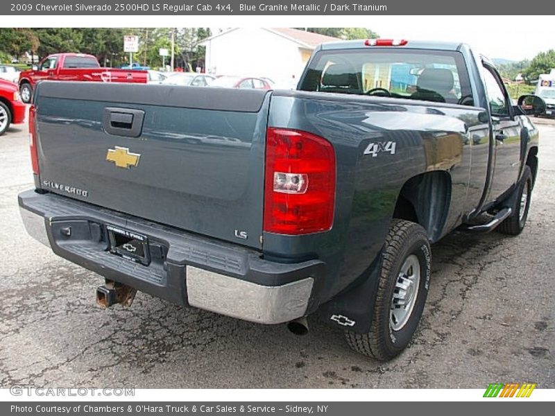 Blue Granite Metallic / Dark Titanium 2009 Chevrolet Silverado 2500HD LS Regular Cab 4x4