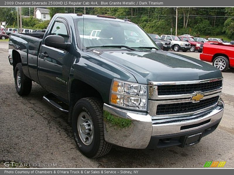 Blue Granite Metallic / Dark Titanium 2009 Chevrolet Silverado 2500HD LS Regular Cab 4x4