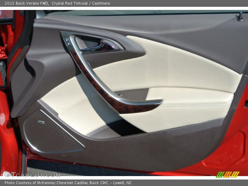 Crystal Red Tintcoat / Cashmere 2013 Buick Verano FWD