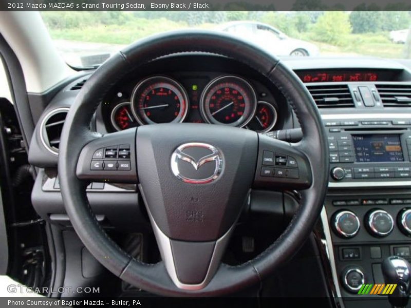  2012 MAZDA6 s Grand Touring Sedan Steering Wheel