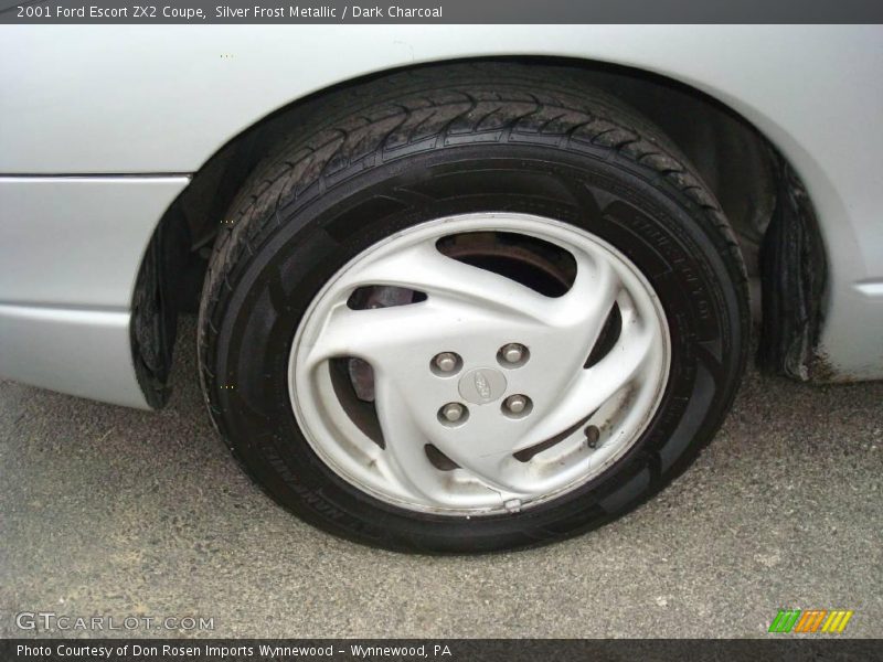 Silver Frost Metallic / Dark Charcoal 2001 Ford Escort ZX2 Coupe