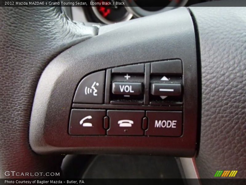 Controls of 2012 MAZDA6 s Grand Touring Sedan