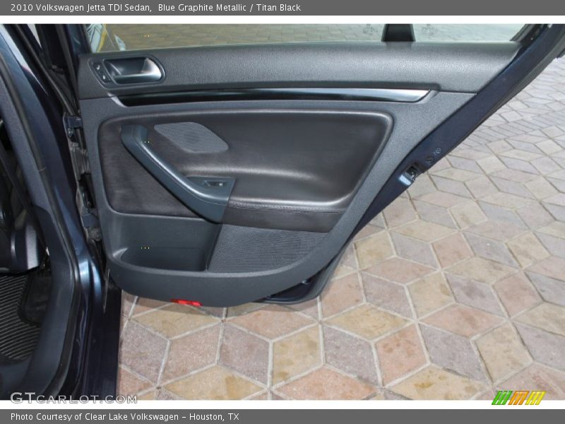 Blue Graphite Metallic / Titan Black 2010 Volkswagen Jetta TDI Sedan