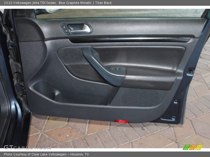 Blue Graphite Metallic / Titan Black 2010 Volkswagen Jetta TDI Sedan