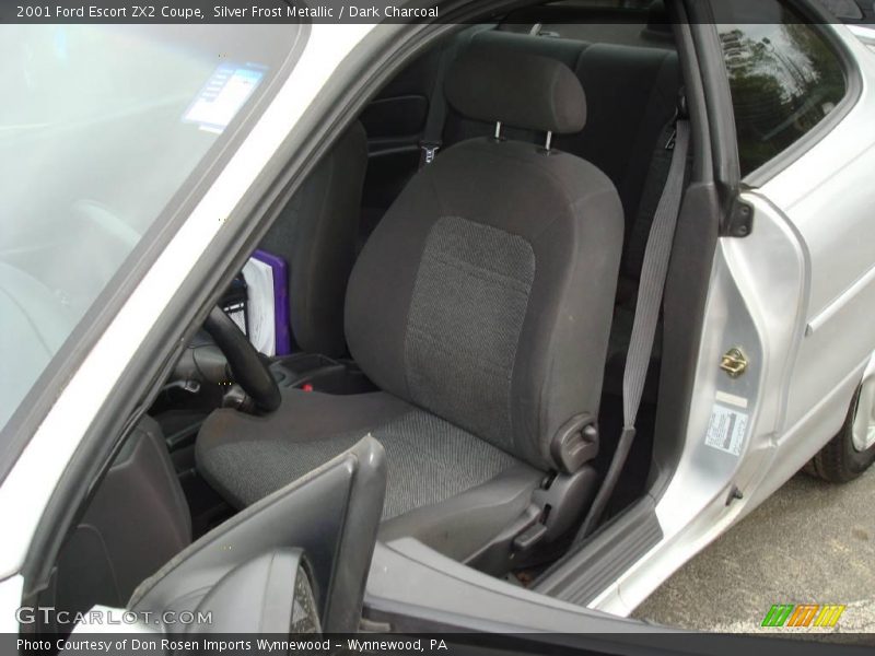 Silver Frost Metallic / Dark Charcoal 2001 Ford Escort ZX2 Coupe
