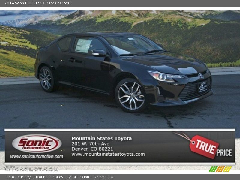 Black / Dark Charcoal 2014 Scion tC