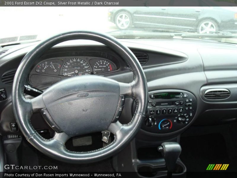 Silver Frost Metallic / Dark Charcoal 2001 Ford Escort ZX2 Coupe