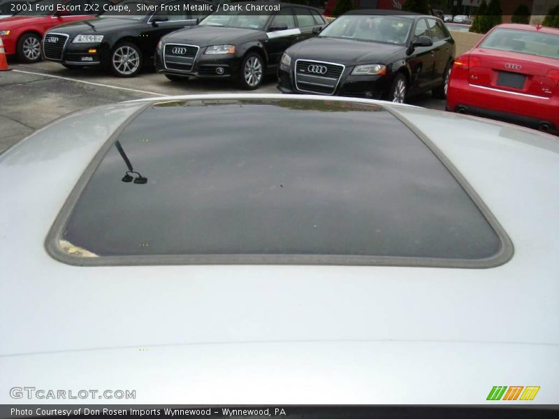 Silver Frost Metallic / Dark Charcoal 2001 Ford Escort ZX2 Coupe